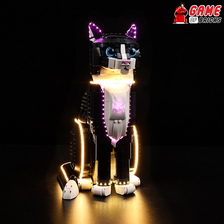 LEGO Tuxedo Cat 21349 Light Kit