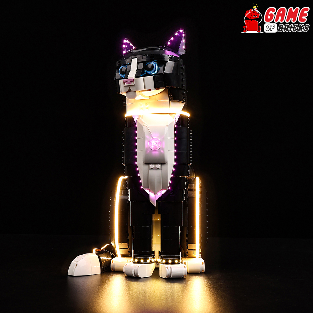 LEGO Tuxedo Cat 21349 Light Kit