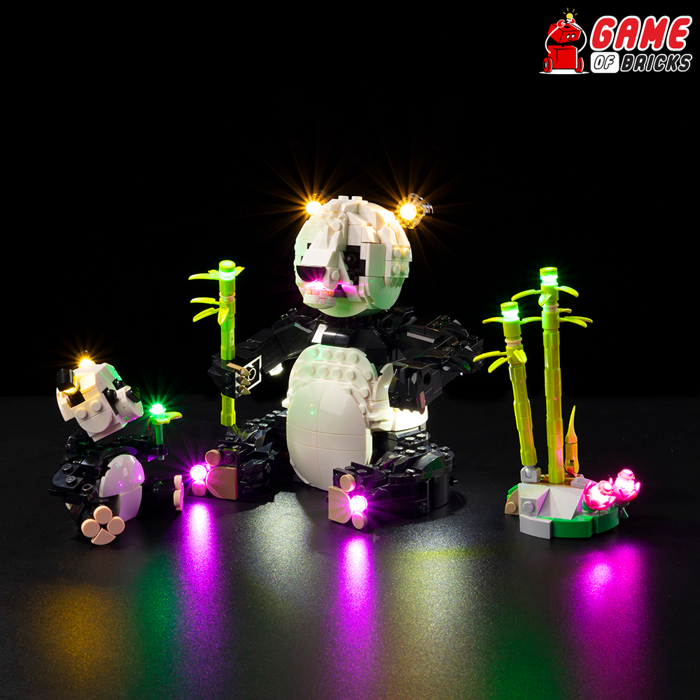 LEGO Wild Animals: Panda Family 31165 Light Kit