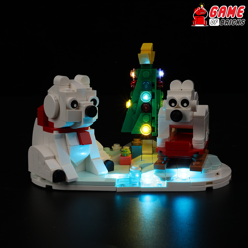 LEGO Wintertime Polar Bears 40571 Light Kit