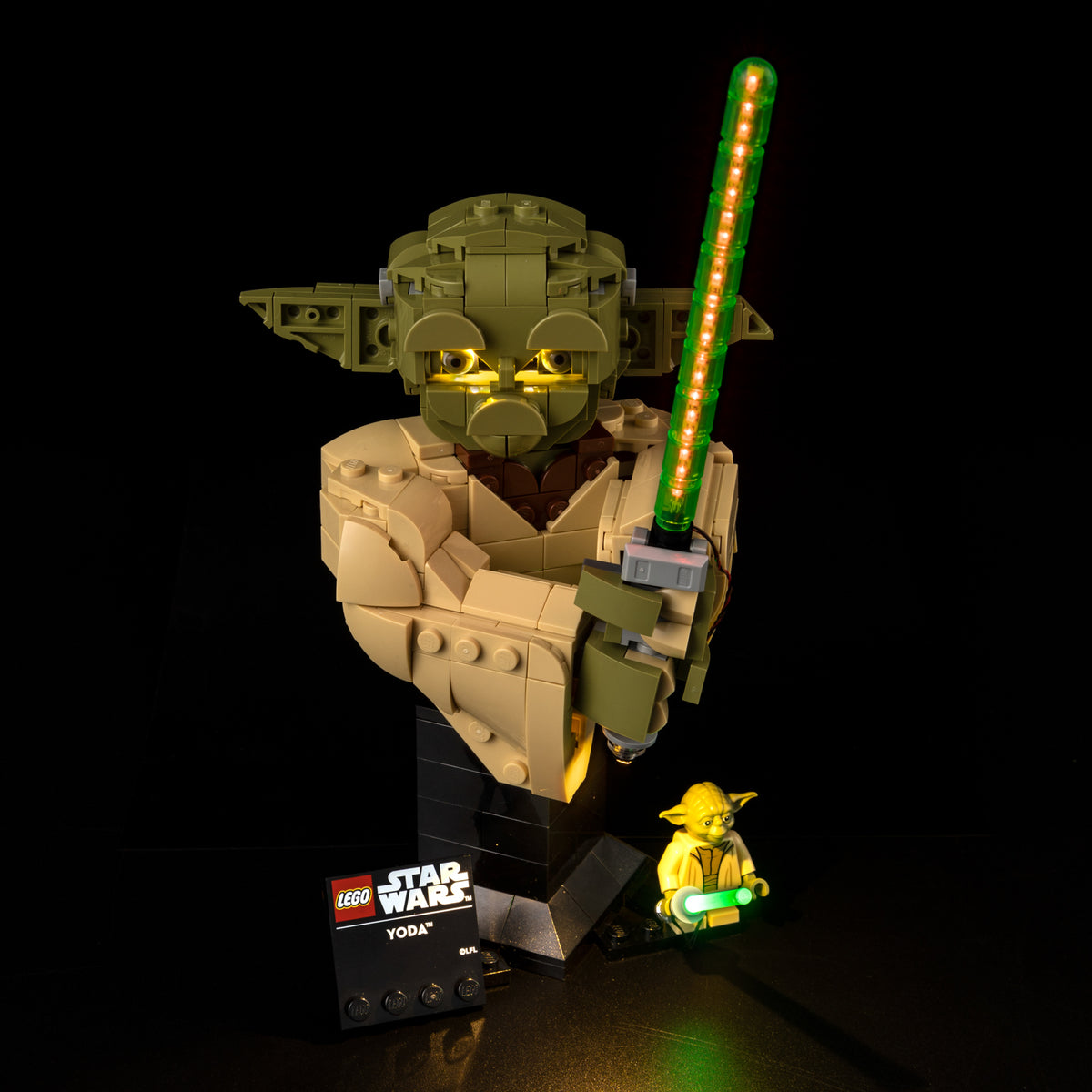 LEGO® Yoda Bust 75438 Light Kit