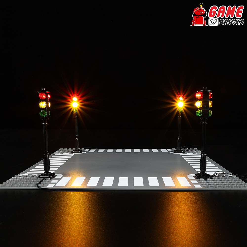 traffic lights for lego tracks