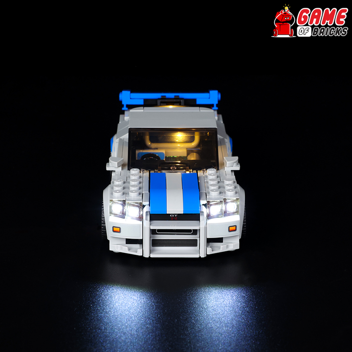 LEGO 2 Fast 2 Furious Nissan Skyline GT-R (R34) 76917 Light Kit