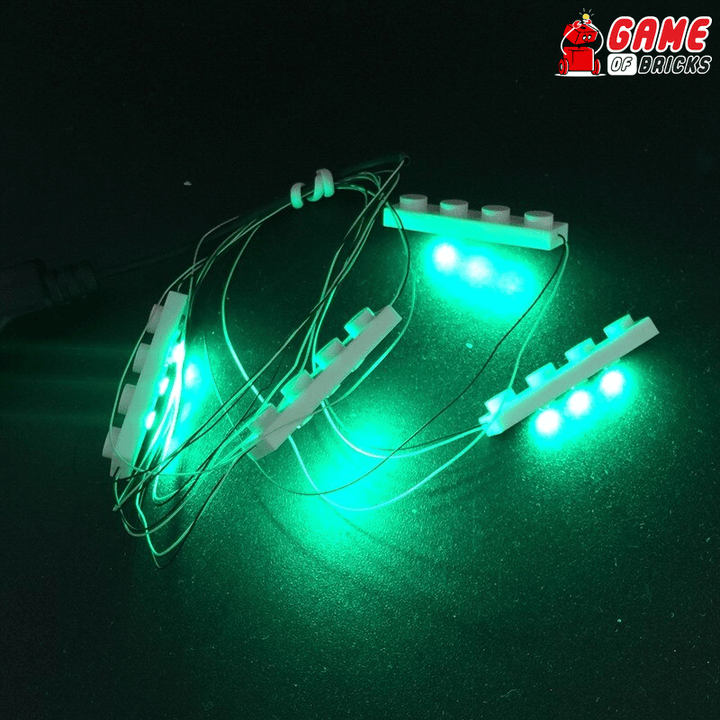 Green 4 in 1 USB LED Light Kit