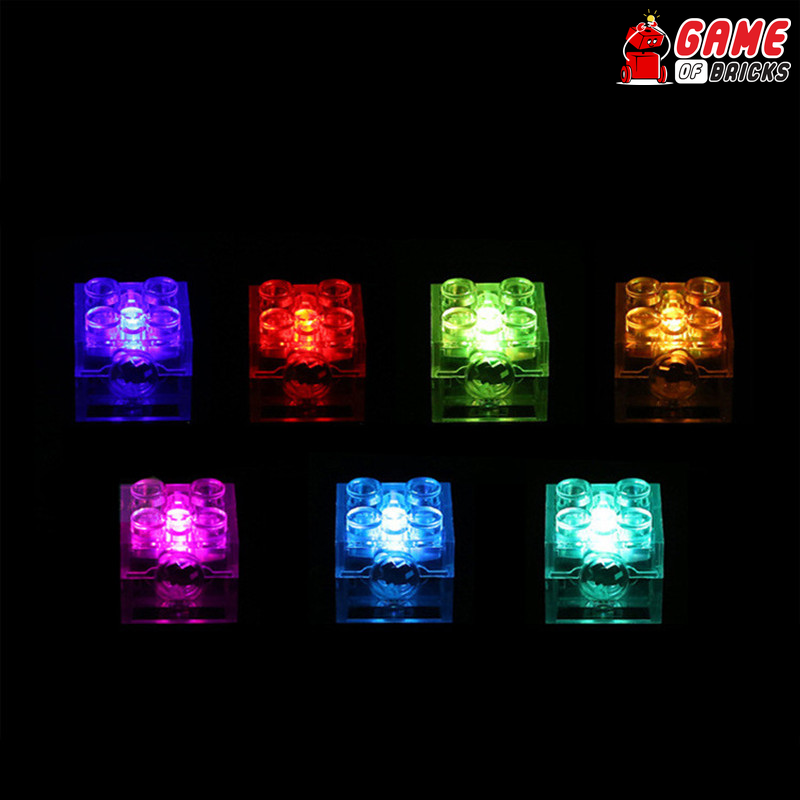 LED Light Bricks for Use with LEGO Sets (Pack of 30)