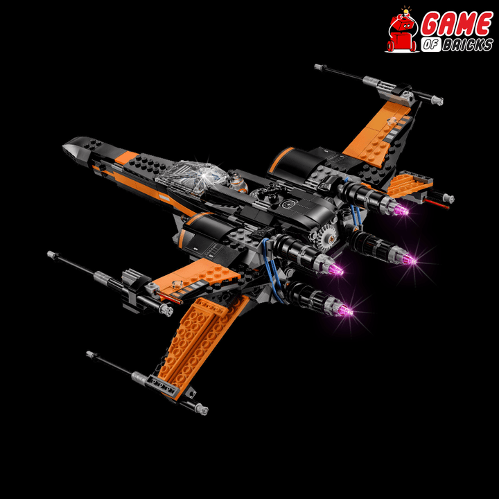 LEGO 75102 Star Wars Poes X-Wing Fighter Light Kit