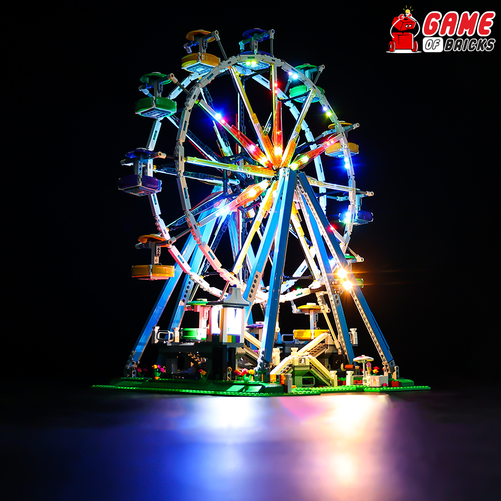 Light Kit for Ferris Wheel 10247 (Updated)