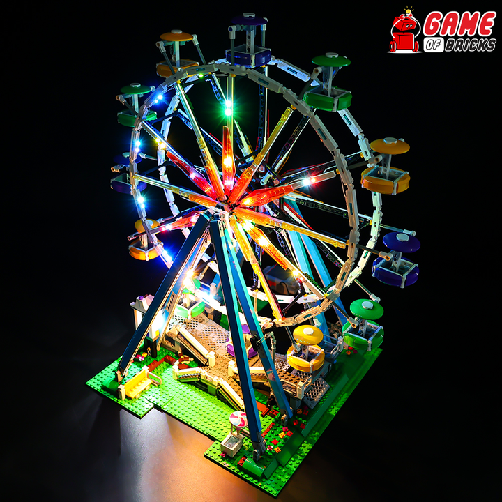 Light Kit for Ferris Wheel 10247 (Updated)