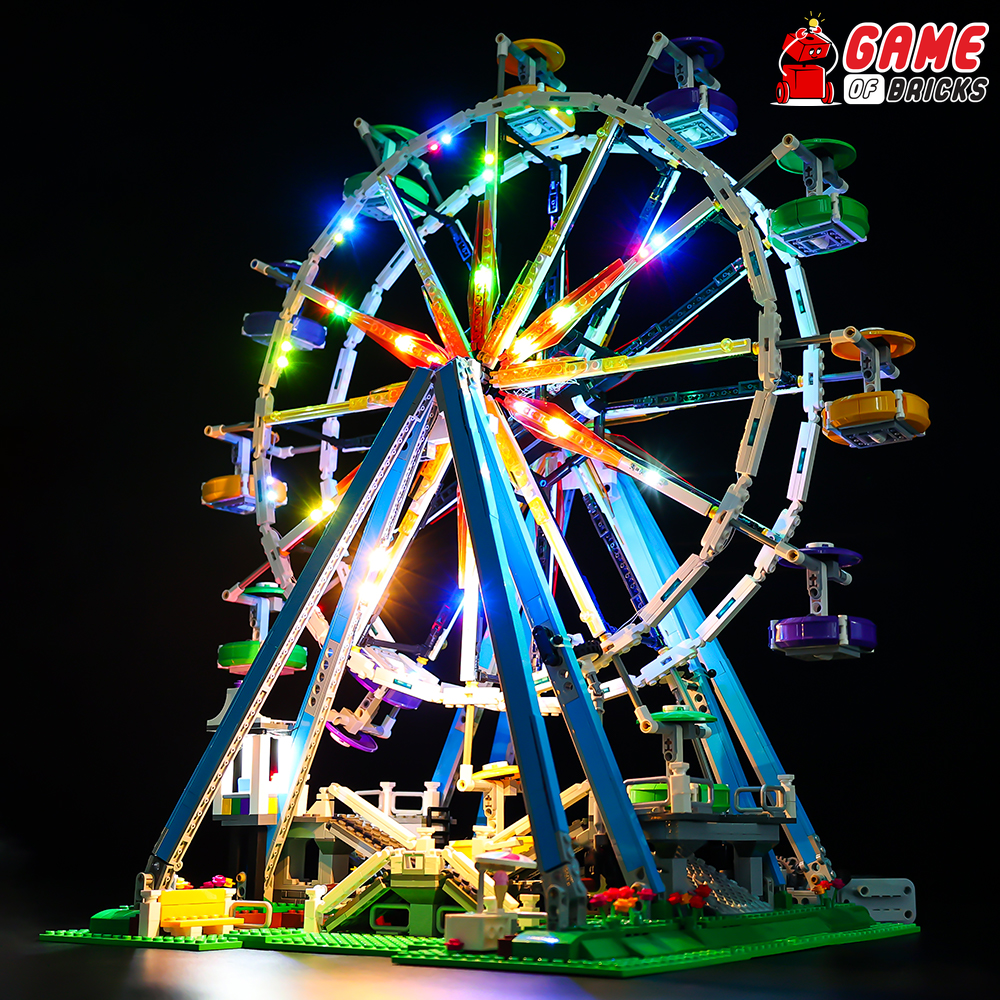 Light Kit for Ferris Wheel 10247 (Updated)