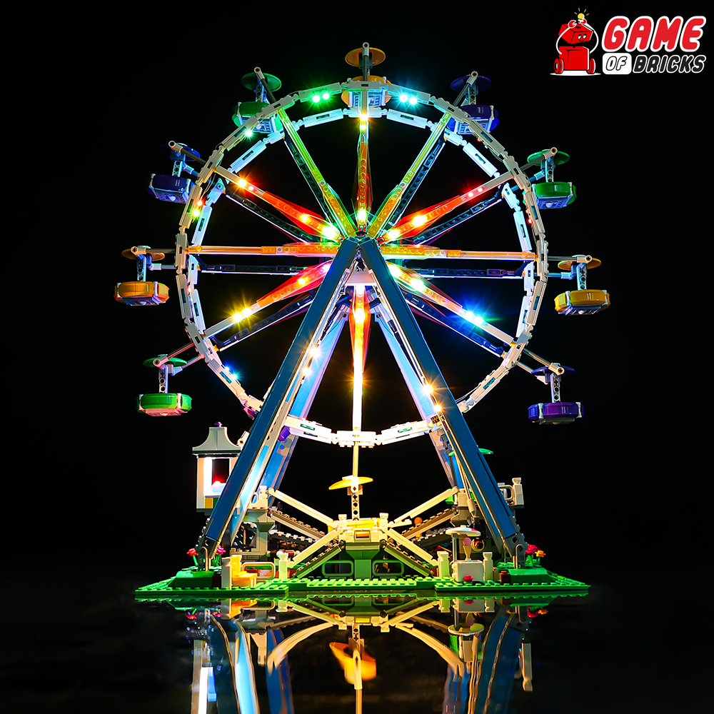 Light Kit for Ferris Wheel 10247 (Updated)