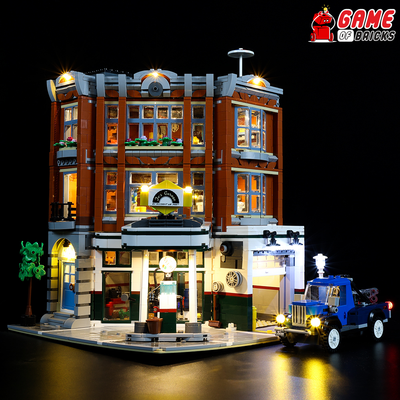 Light Kit for LEGO® Corner Garage 10264