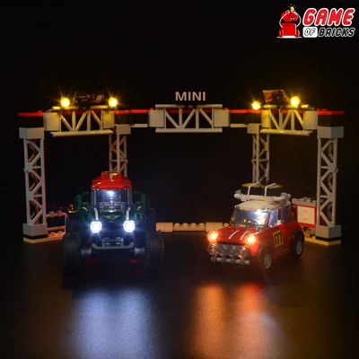 Light Kit for LEGO® 1967 Mini Cooper S Rally and 2018 MINI John Cooper Works Buggy 75894