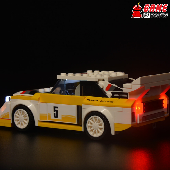 LEGO 1985 Audi Sport quattro S1 76897 Light Kit