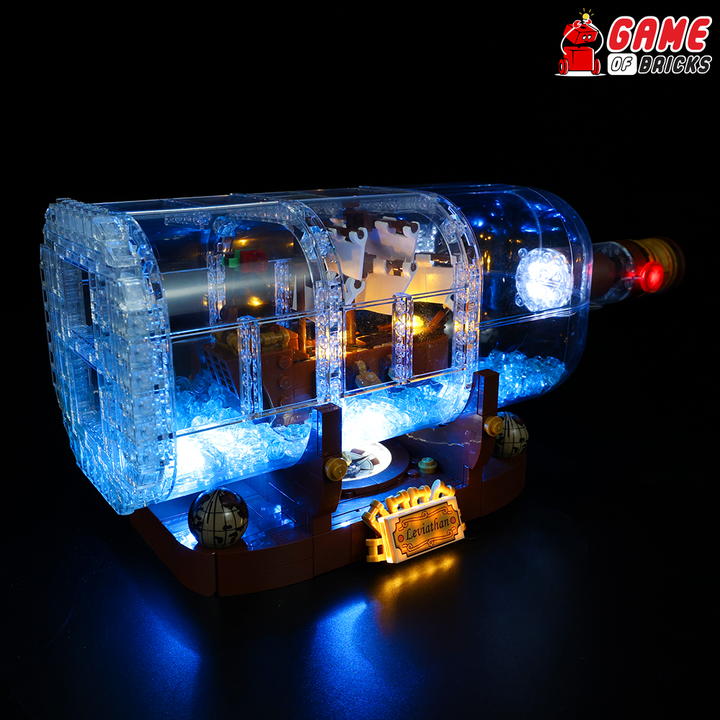 LEGO 21313 Ship in a Bottle Light Kit