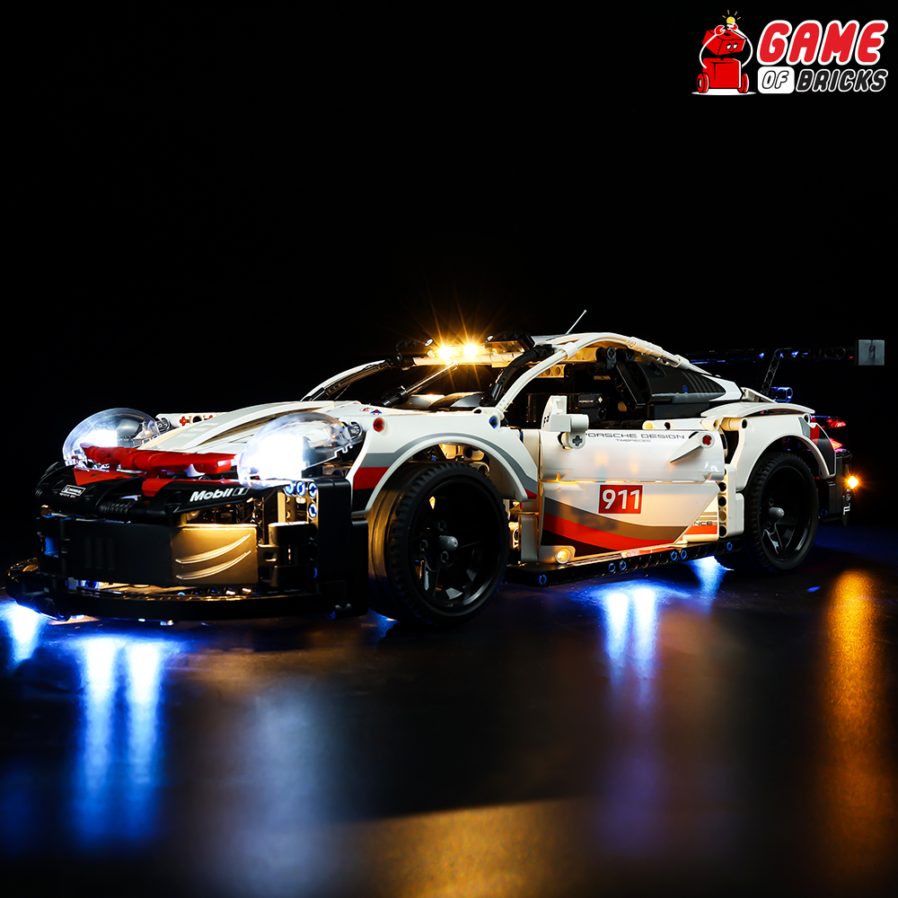 LEGO Porsche 911 RSR 42096 Light Kit