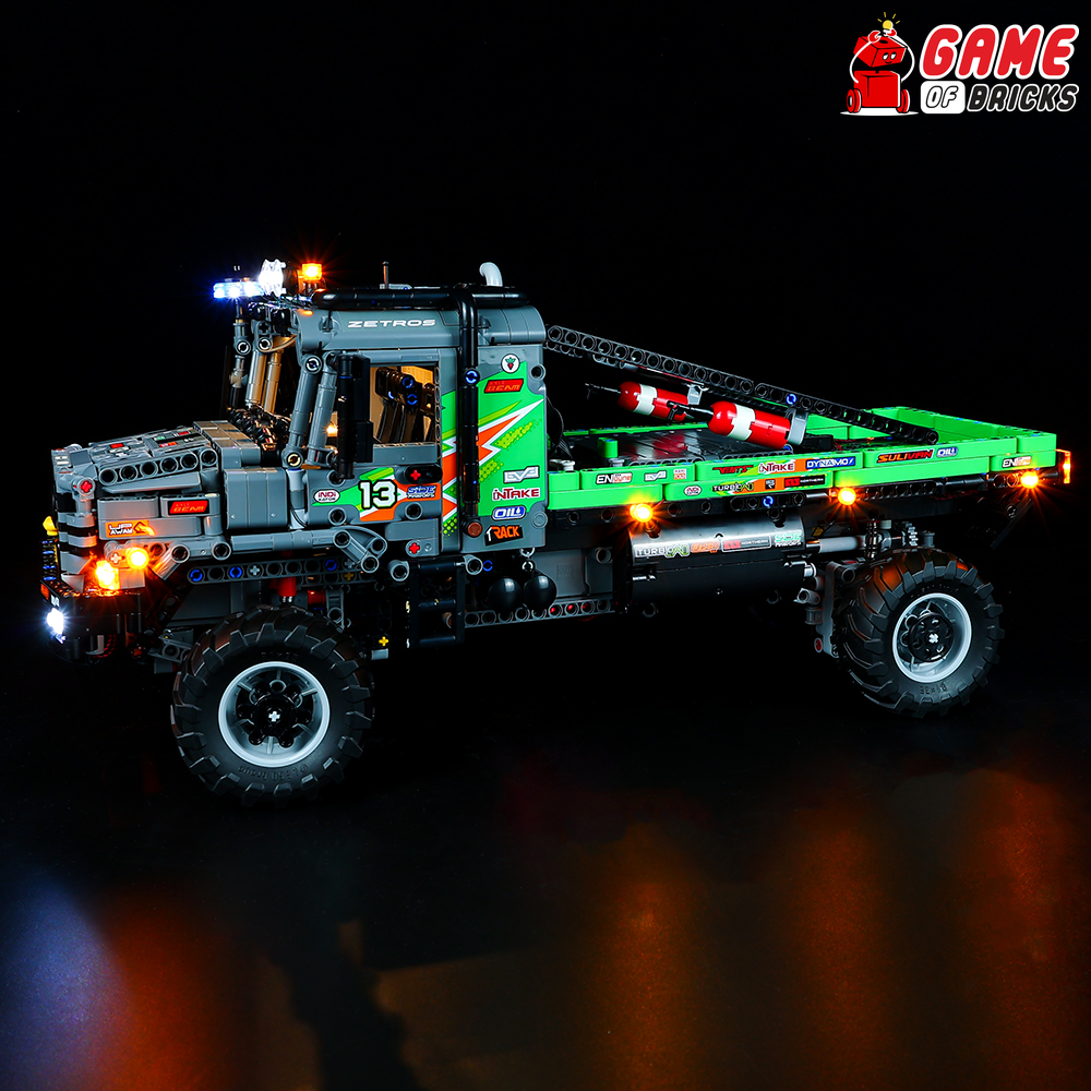 LEGO 4x4 Mercedes-Benz Zetros Trial Truck 42129 Light Kit