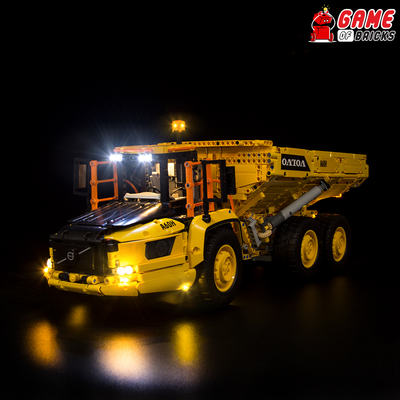 Light Kit for LEGO® 6x6 Volvo Articulated Hauler 42114