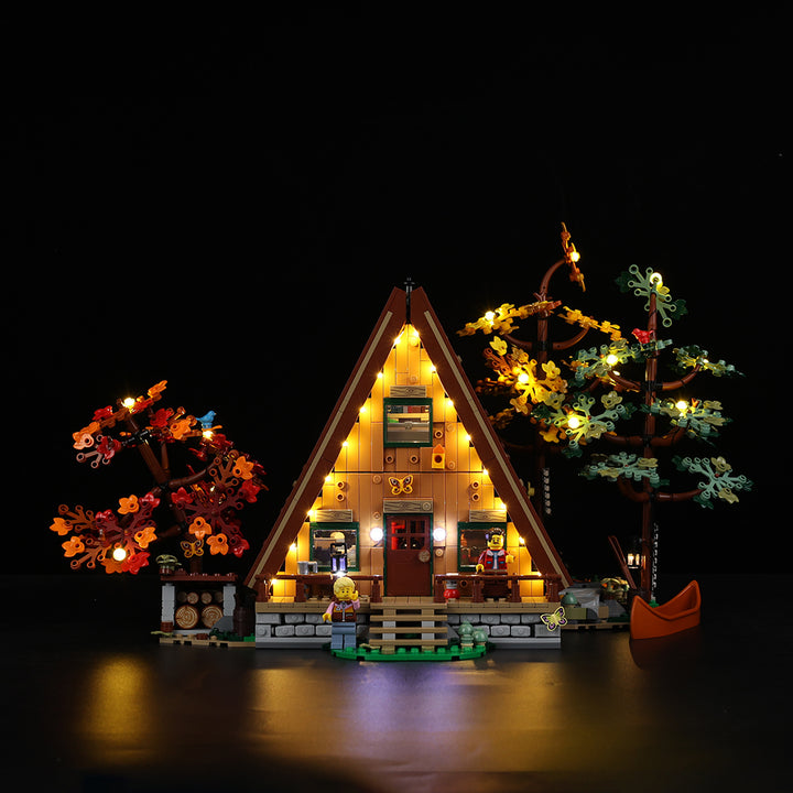 LEGO A-Frame Cabin 21338 Light Kit