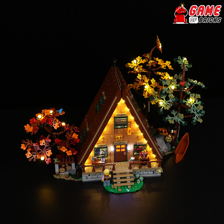 LEGO A-Frame Cabin 21338 Light Kit