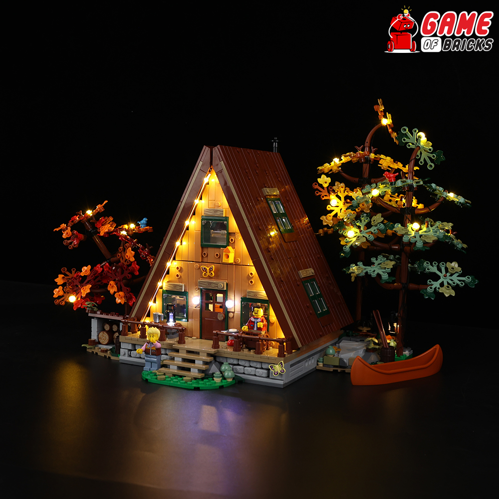 LEGO A-Frame Cabin 21338 Light Kit