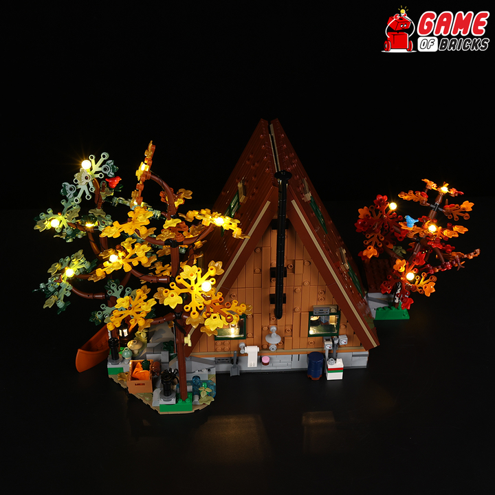 LEGO A-Frame Cabin 21338 Light Kit