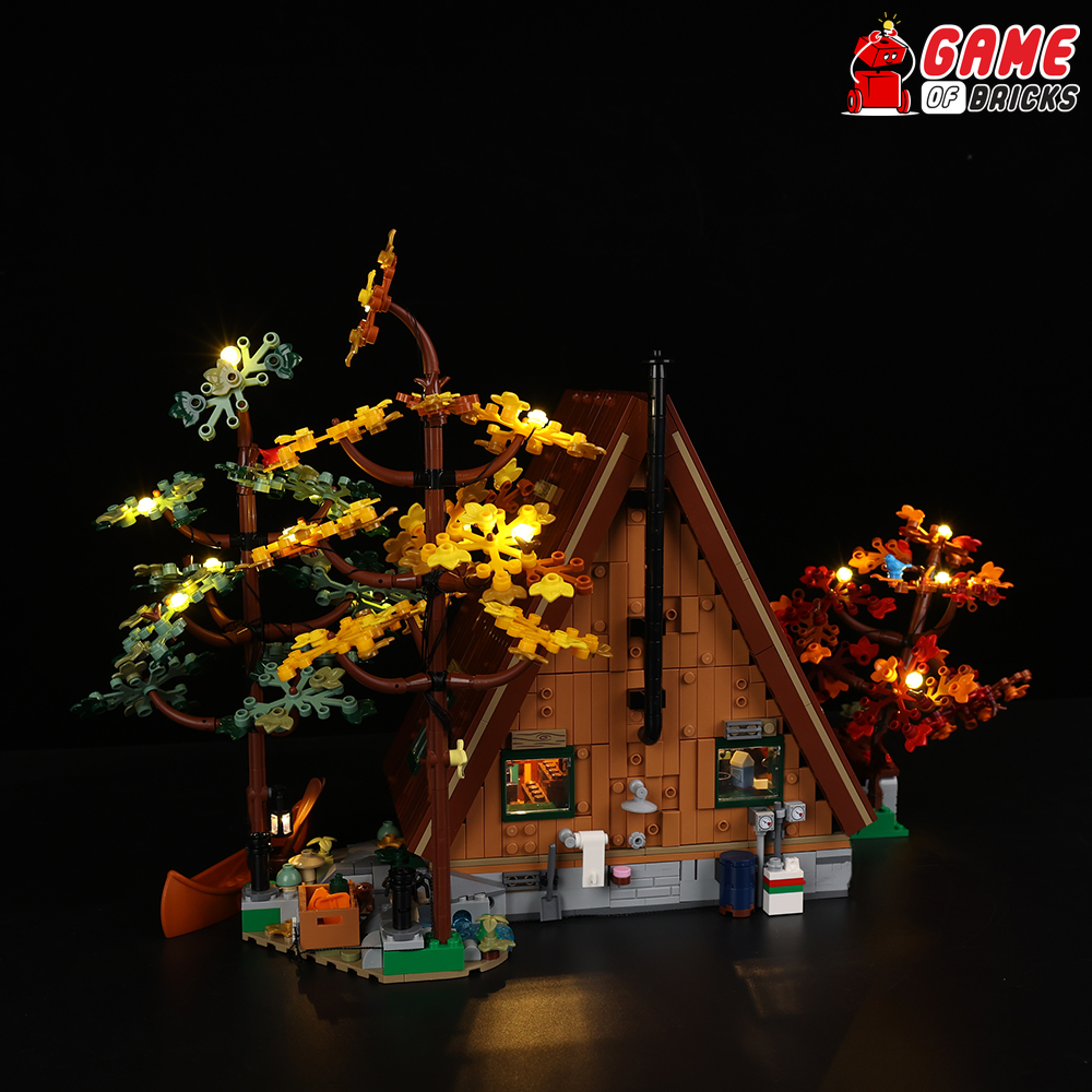 LEGO A-Frame Cabin 21338 Light Kit