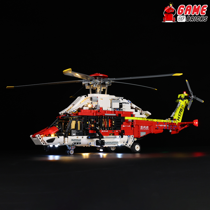 LEGO Airbus H175 Rescue Helicopter 42145 Light Kit