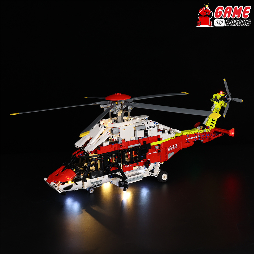 LEGO Airbus H175 Rescue Helicopter 42145 Light Kit