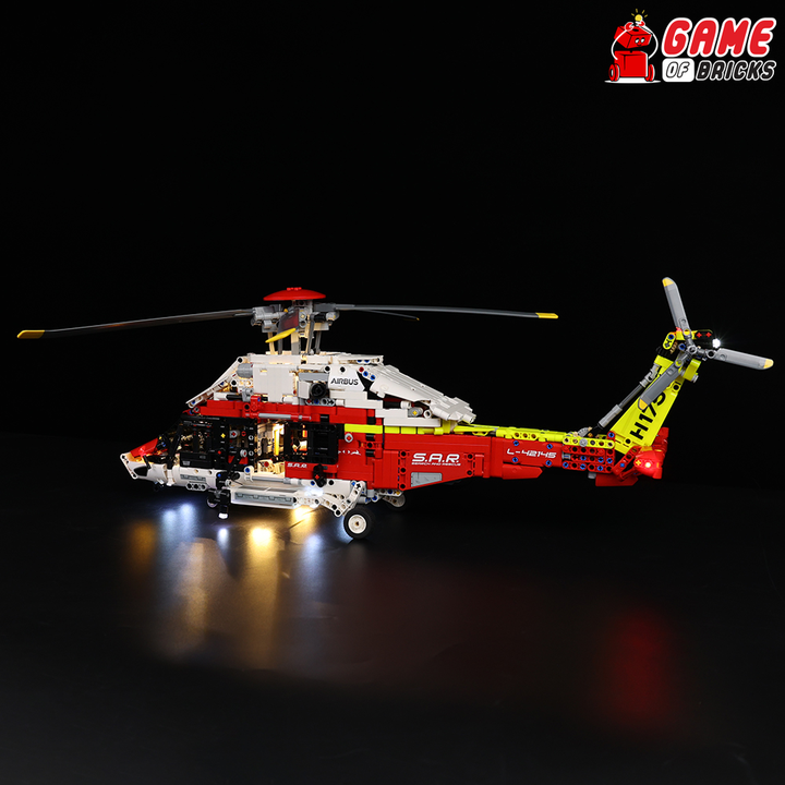 LEGO Airbus H175 Rescue Helicopter 42145 Light Kit