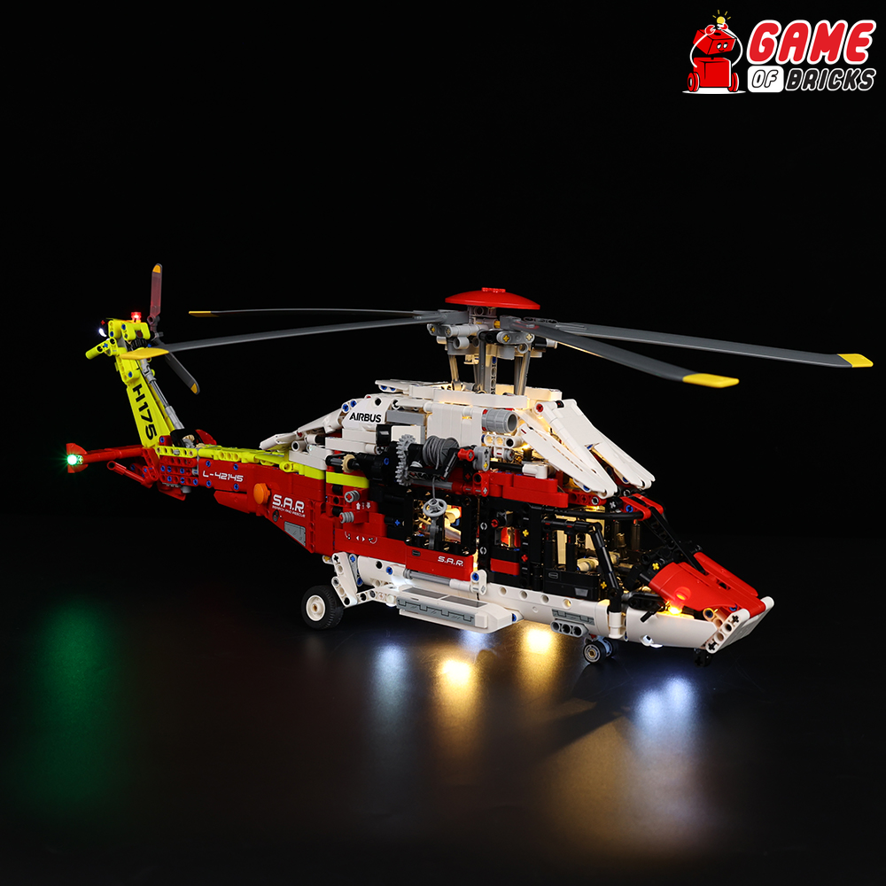 LEGO Airbus H175 Rescue Helicopter 42145 Light Kit