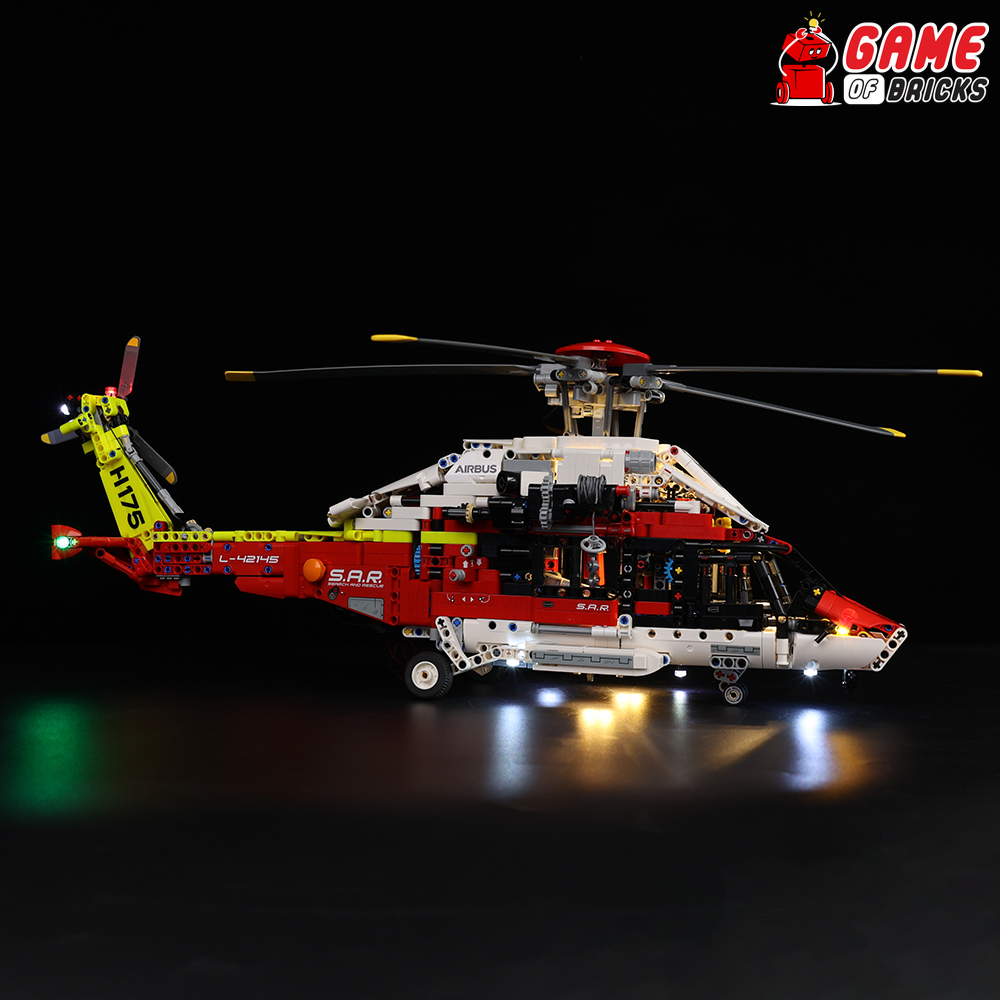 LEGO Airbus H175 Rescue Helicopter 42145 Light Kit