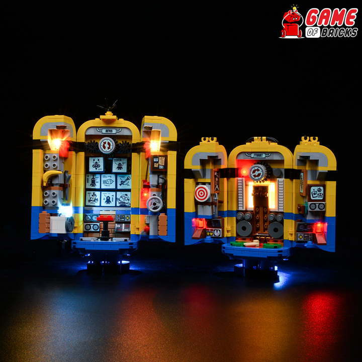 LEGO Brick-built Minions and their Lair 75551 Light Kit