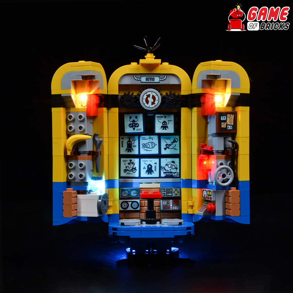 LEGO Brick-built Minions and their Lair 75551 Light Kit