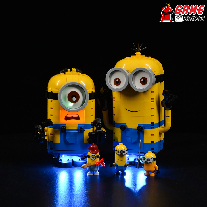 LEGO Brick-built Minions and their Lair 75551 Light Kit