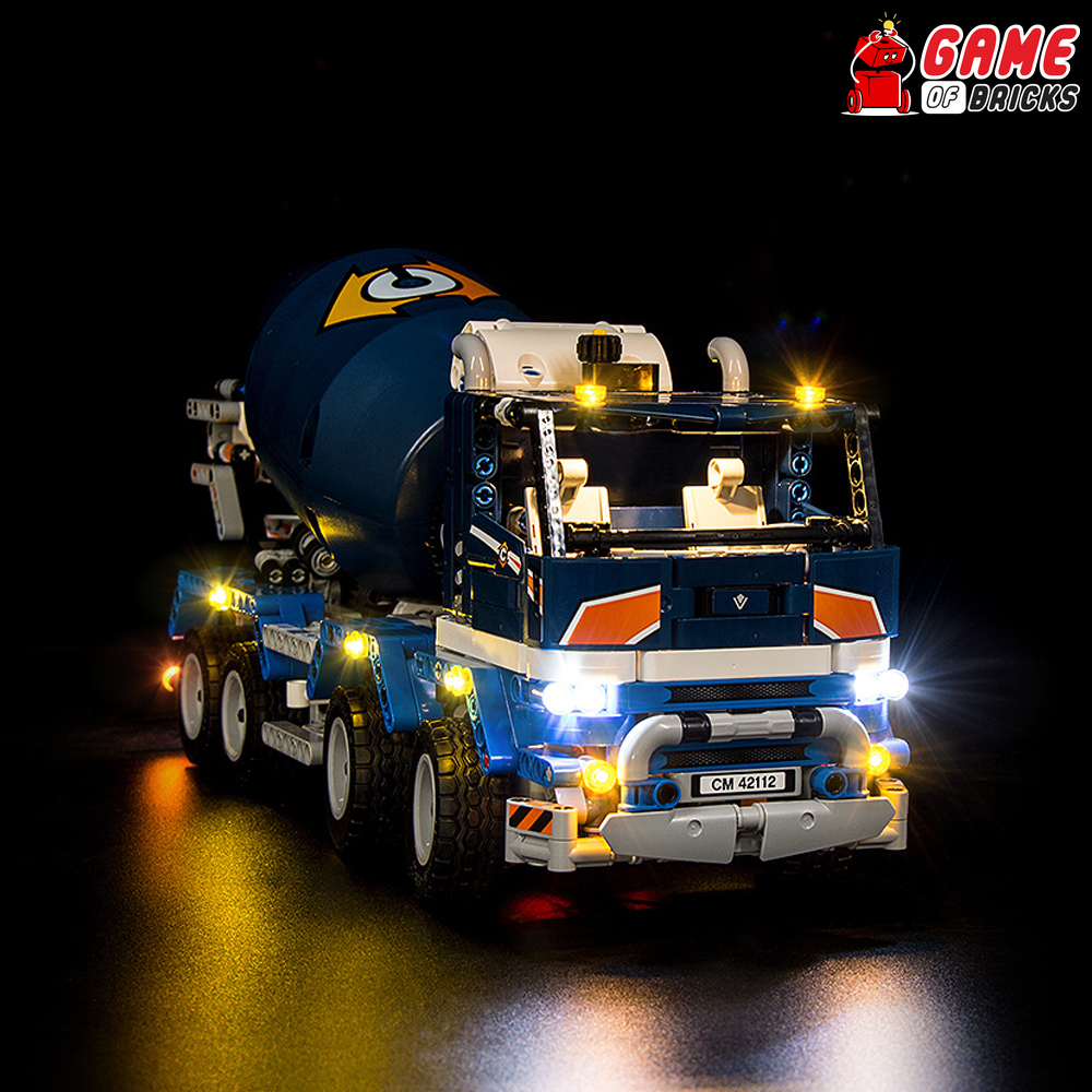 LEGO Concrete Mixer Truck 42112 Light Kit