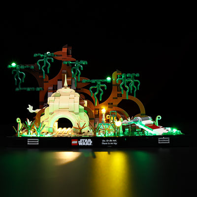 Light Kit for Dagobah Jedi Training Diorama 75330