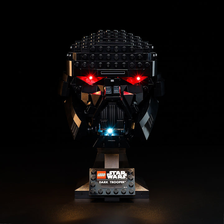 LEGO Dark Trooper Helmet 75343 Light Kit