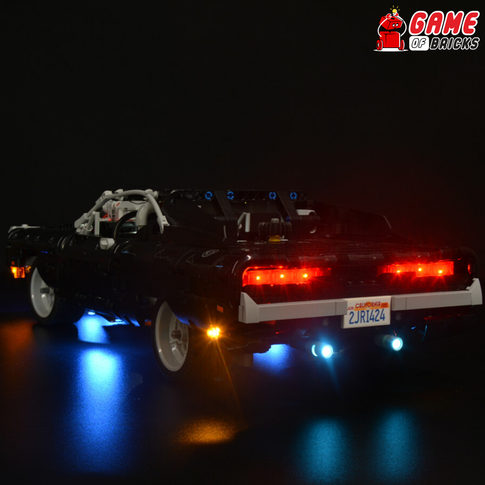 LEGO Fast and Furious Dom's Dodge Charger 42111 Light Kit