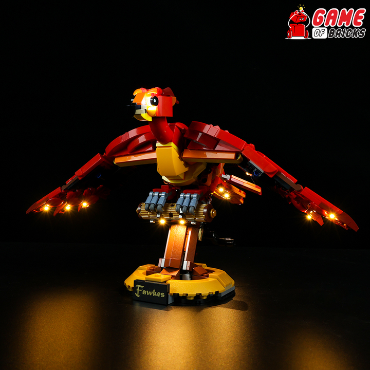 LEGO Fawkes, Dumbledore's Phoenix 76394 Light Kit