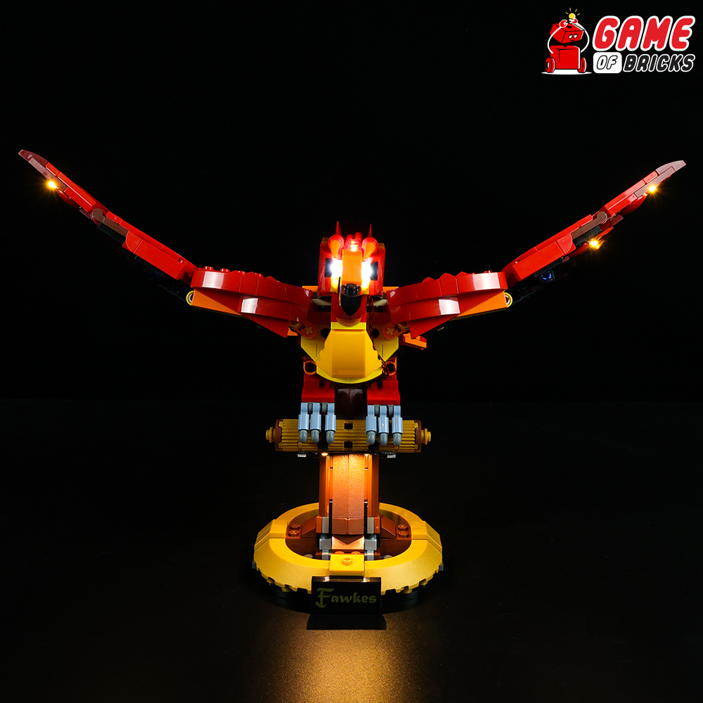 LEGO Fawkes, Dumbledore's Phoenix 76394 Light Kit