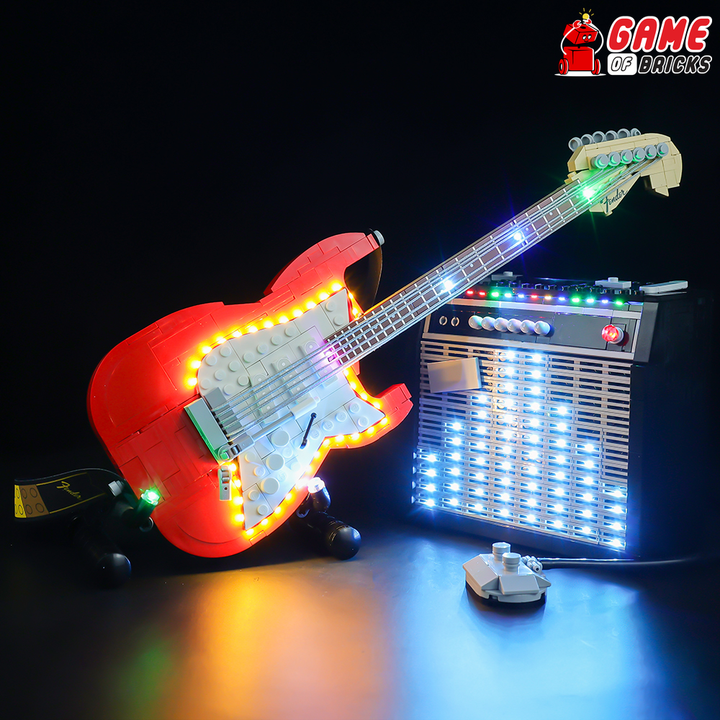 LEGO Fender Stratocaster 21329 Light Kit