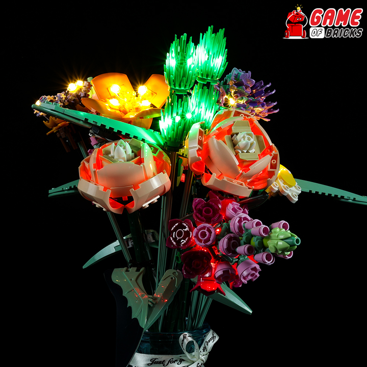 LEGO Flower Bouquet 10280 Light Kit