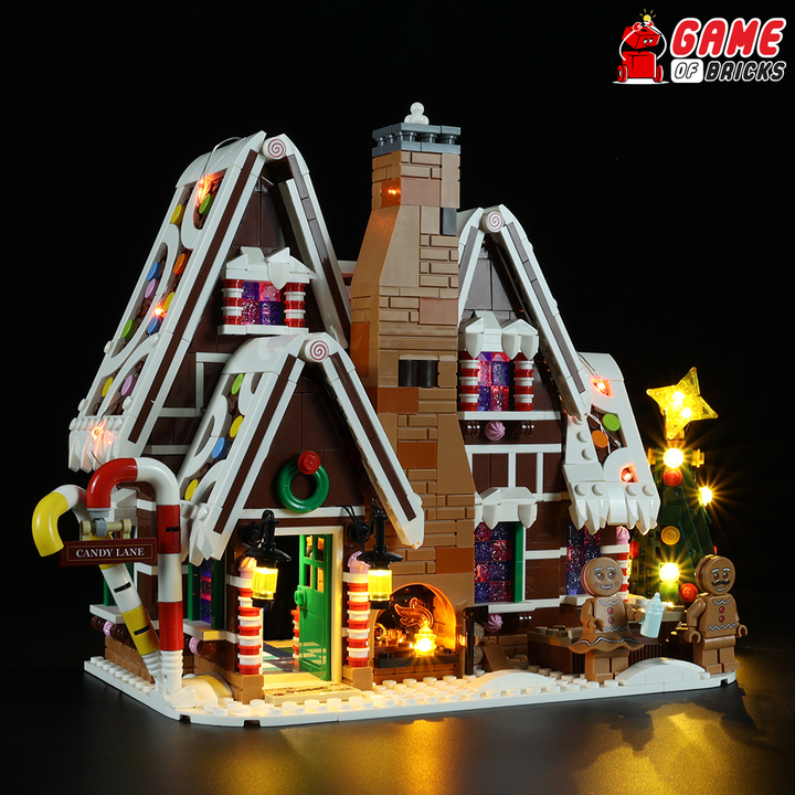 Light Kit for Gingerbread House 10267 (Updated)