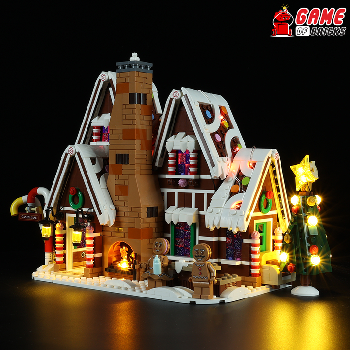 Light Kit for Gingerbread House 10267 (Updated)