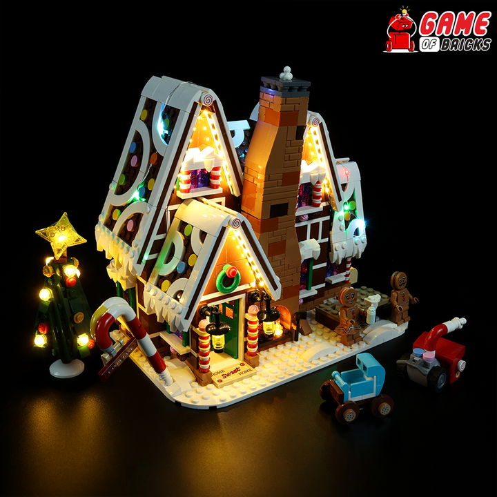 Light Kit for Gingerbread House 10267 (Updated)