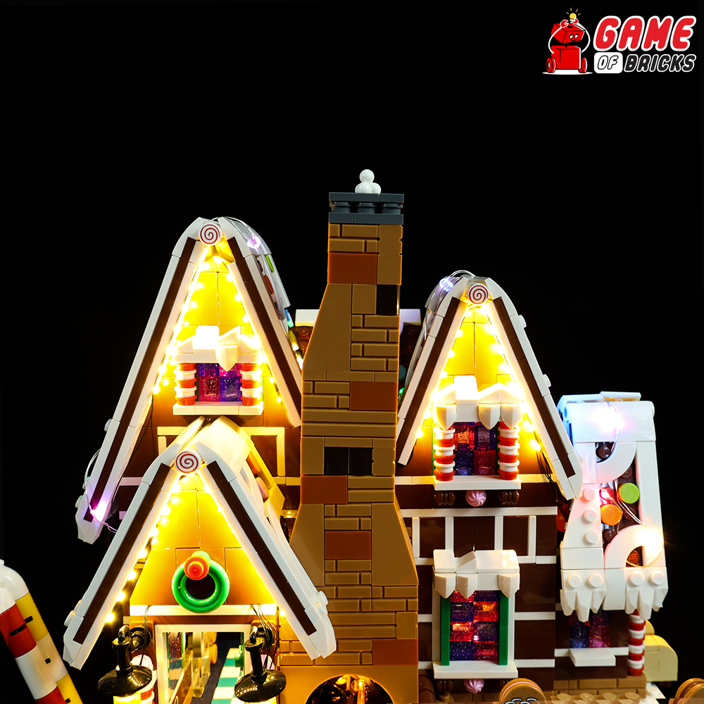 Light Kit for Gingerbread House 10267 (Updated)