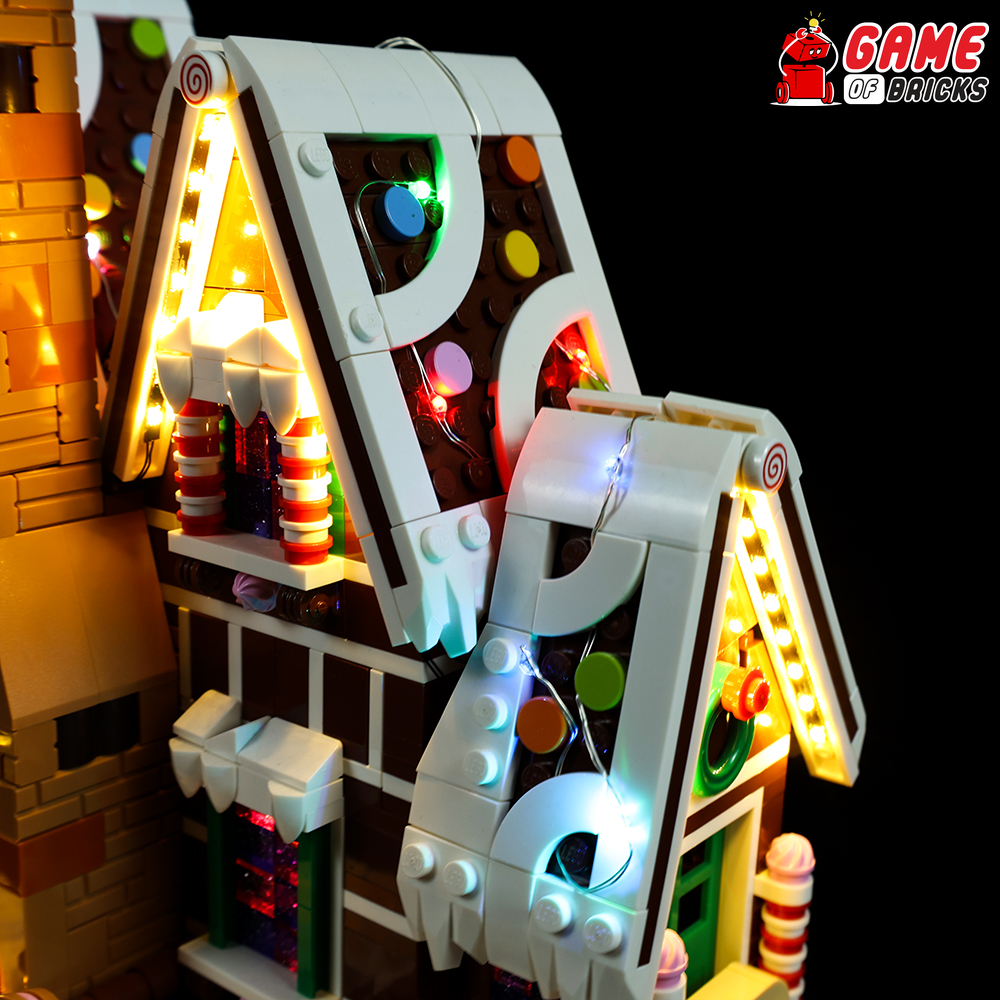 Light Kit for Gingerbread House 10267 (Updated)