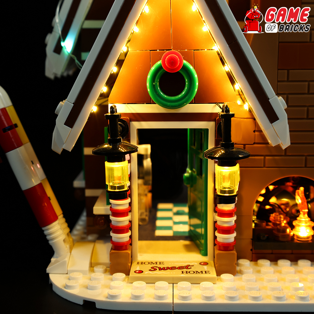 Light Kit for Gingerbread House 10267 (Updated)