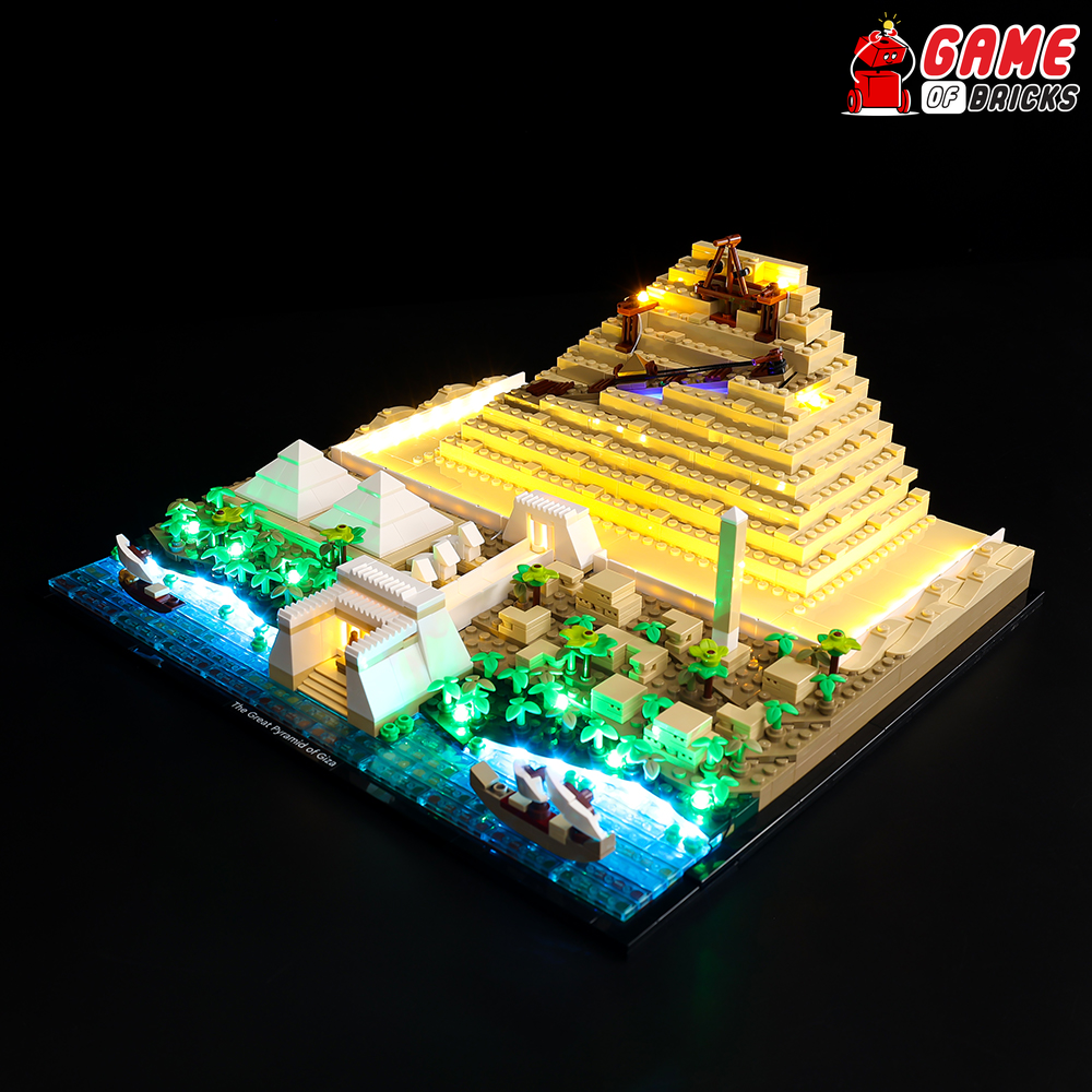 Light Kit for Great Pyramid of Giza 21058