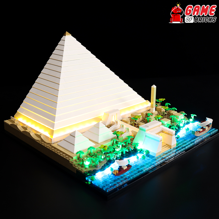 Light Kit for Great Pyramid of Giza 21058